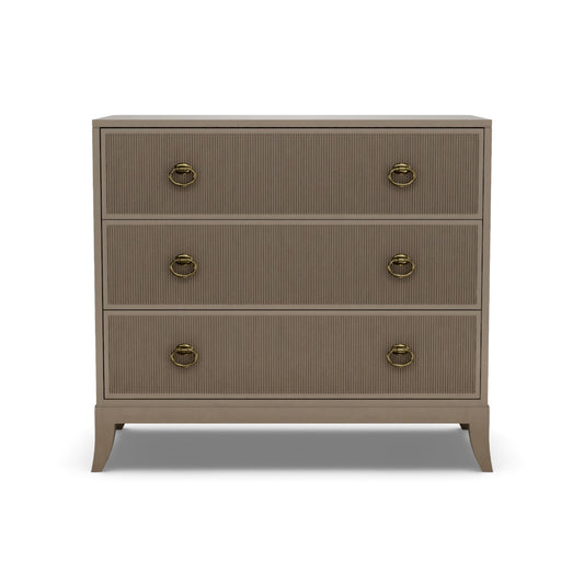 Details Three Drawer Low Chest