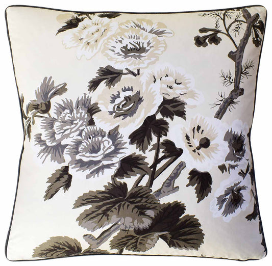 PYNE HOLLYHOCK CHARCOAL Pillow