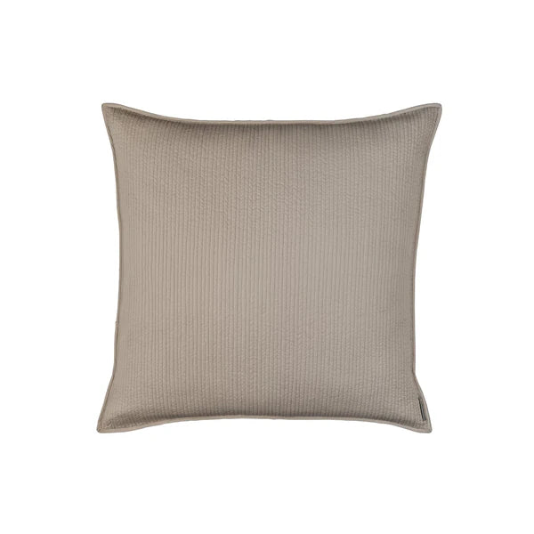 Retro Euro Pillow Taupe S&S 26X26
