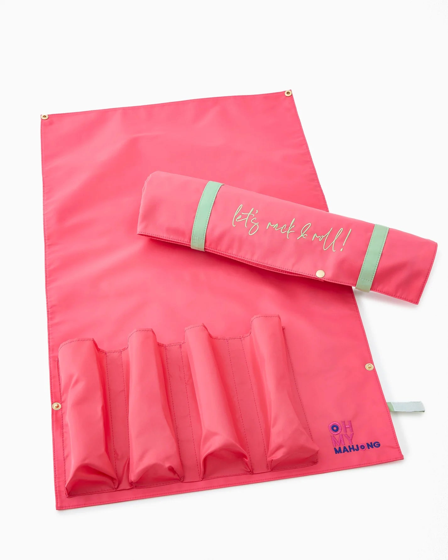 Strawberry Pink Let's Rack and Roll Bag