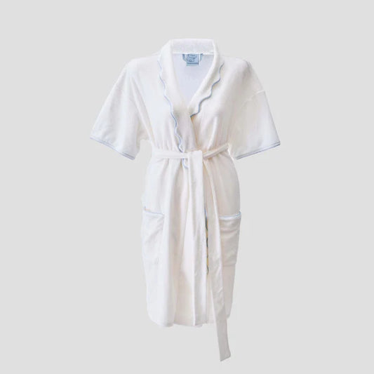 Weezie Short Scallop Lightweight Robe